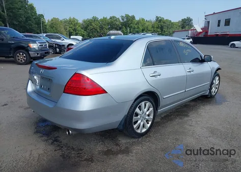 2007 Honda Accord 3.0 Ex из США, поврежденный, VIN 1HGCM665X7A059022